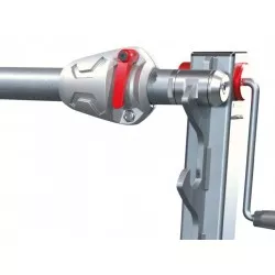 Runpotec Runpolifter, con fijadores y centradores de seguridad