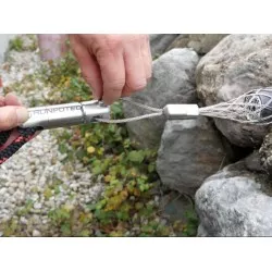 Swivel Anclaje conector reduce la fricción durante el cableado