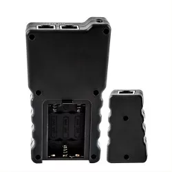 NF-488 - Testeador de red a pilas con verificador de fuente 12v.