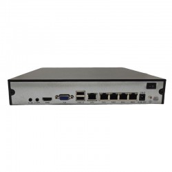 Grabador NVR Bokysee POE 4 canales y 8MP - Puertos