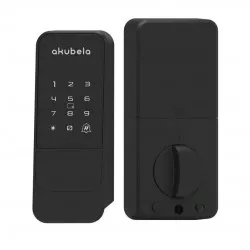 Cerradura digital WiFi Akubela SL20 tipo deadbolt con teclado táctil y módulo interior de giro manual