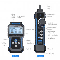 Noyafa NF- 8209Pro , probador de red dimensiones