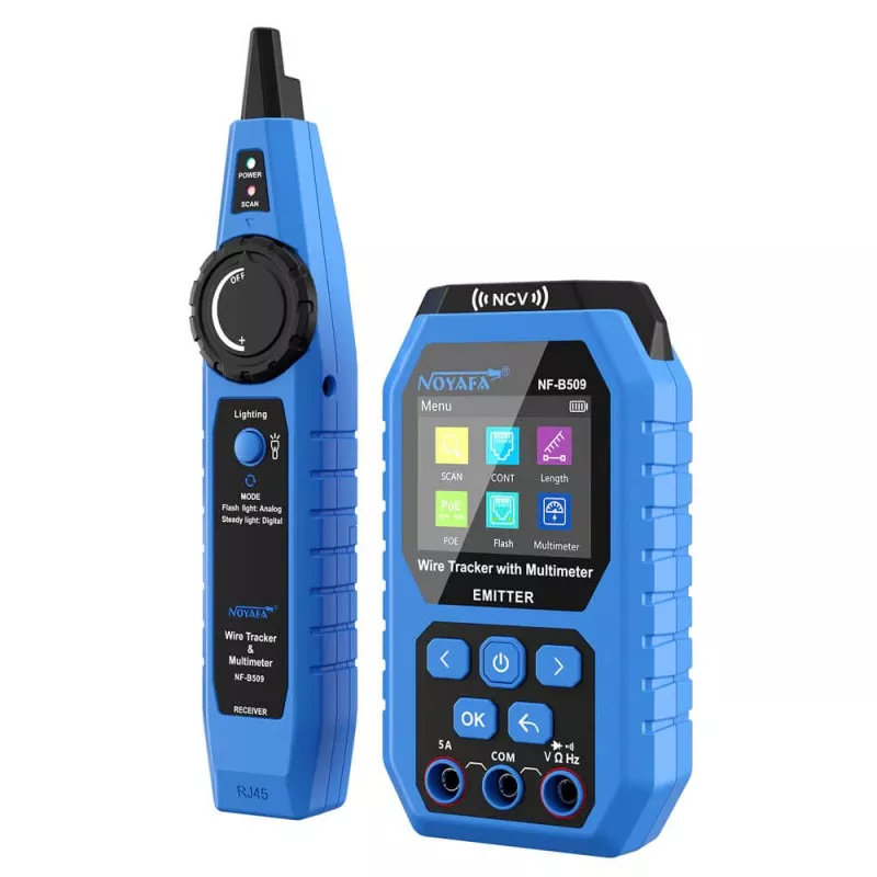 Noyafa NF-B509 - Tester Profesional de Redes con Multímetro