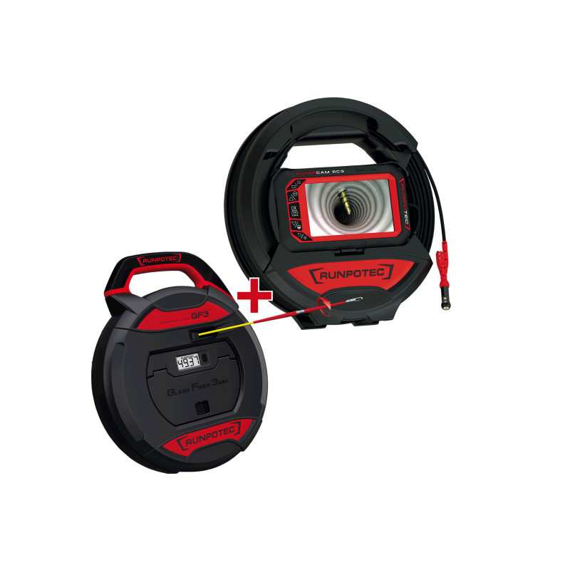 Kit Runpocam RC3 15 metros con guia GF3 de 30 metros