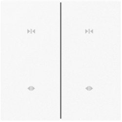 Akubela - Interruptor Doble Inteligente para Cortina...