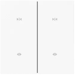 Akubela - Interruptor Doble Inteligente para Cortina Motorizada SM-2C
