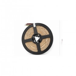 Tira LED COB RGB+CCT 24V en rollo de 5 metros, 840 LED por metro, iluminación multicolor y blanco regulable