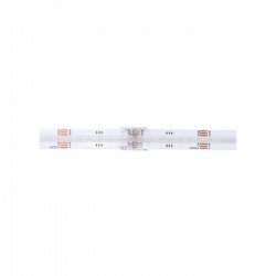 Conector YHCC1 de unión recta para conectar dos tiras LED COB RGB+CCT de 24V
