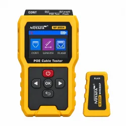 Noyafa NF-8504 – Tester de Red RJ45 y PoE con Pantalla a Color