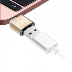 Adaptador TIPO-C A USB DM - 4