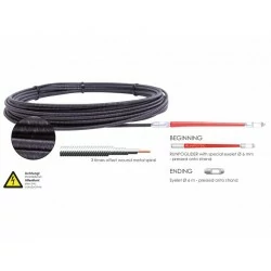 Runpotec - Guía Espiral Metálica 15 metros con Runpoglider Runpotec - 3