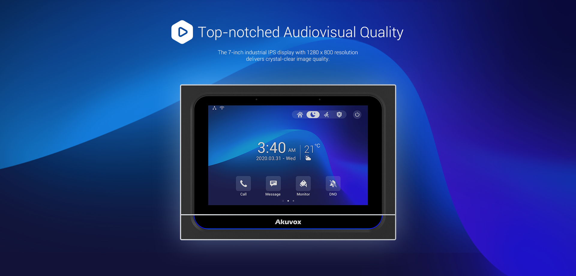 Akuvox X933 - Calidad audiovisual superior HD