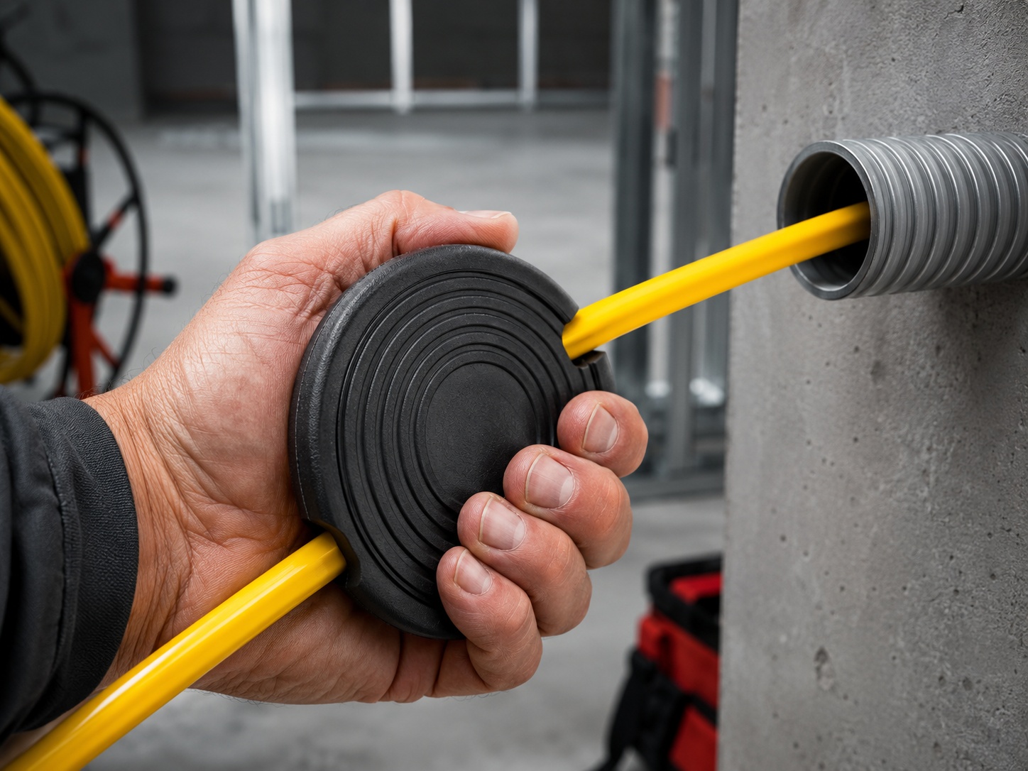 RUNPOTEC Pulling Grip agarradera para jalar guía pasacable sin lastimarse la mano