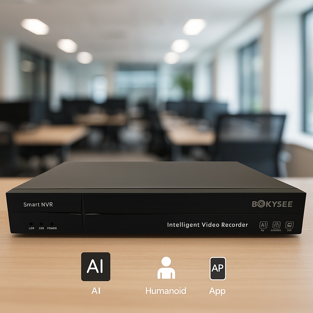 Bokysee NVR-4K Smart 10CH – Grabador 8MP con Análisis Inteligente