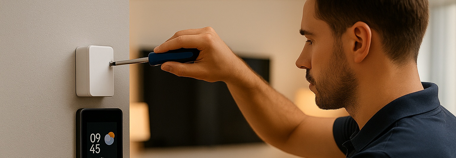 Interruptor inteligente Akubela con diseño moderno