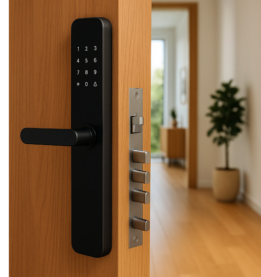 Akubela C6 con múltiples métodos de acceso y timbre integrado