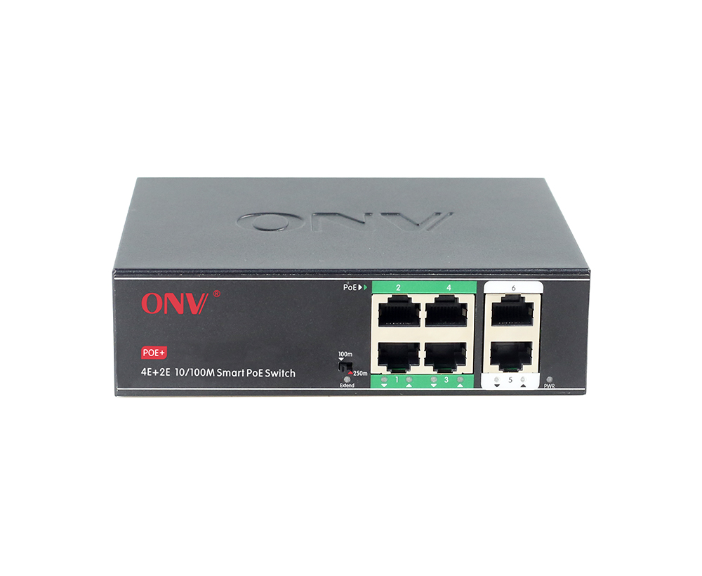 Switch PoE incluido para kit Akuvox