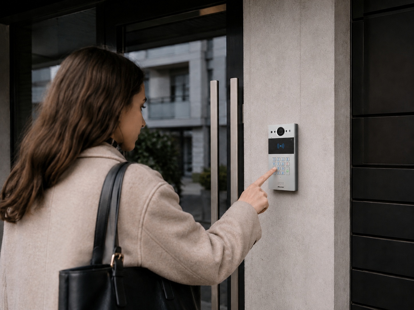Control de acceso con Akuvox R20K para edificios