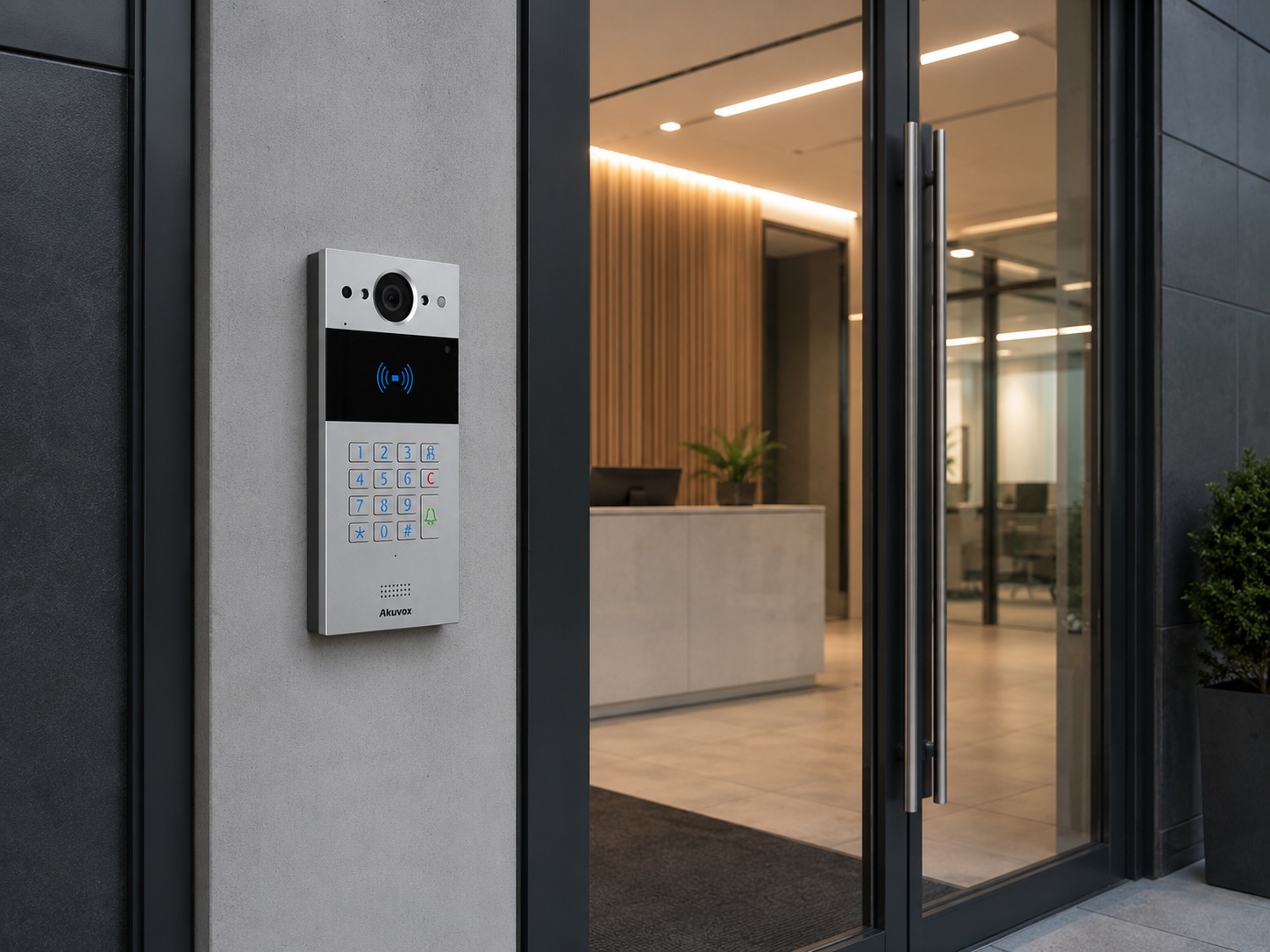 Akuvox R20K intercomunicador IP para condominios
