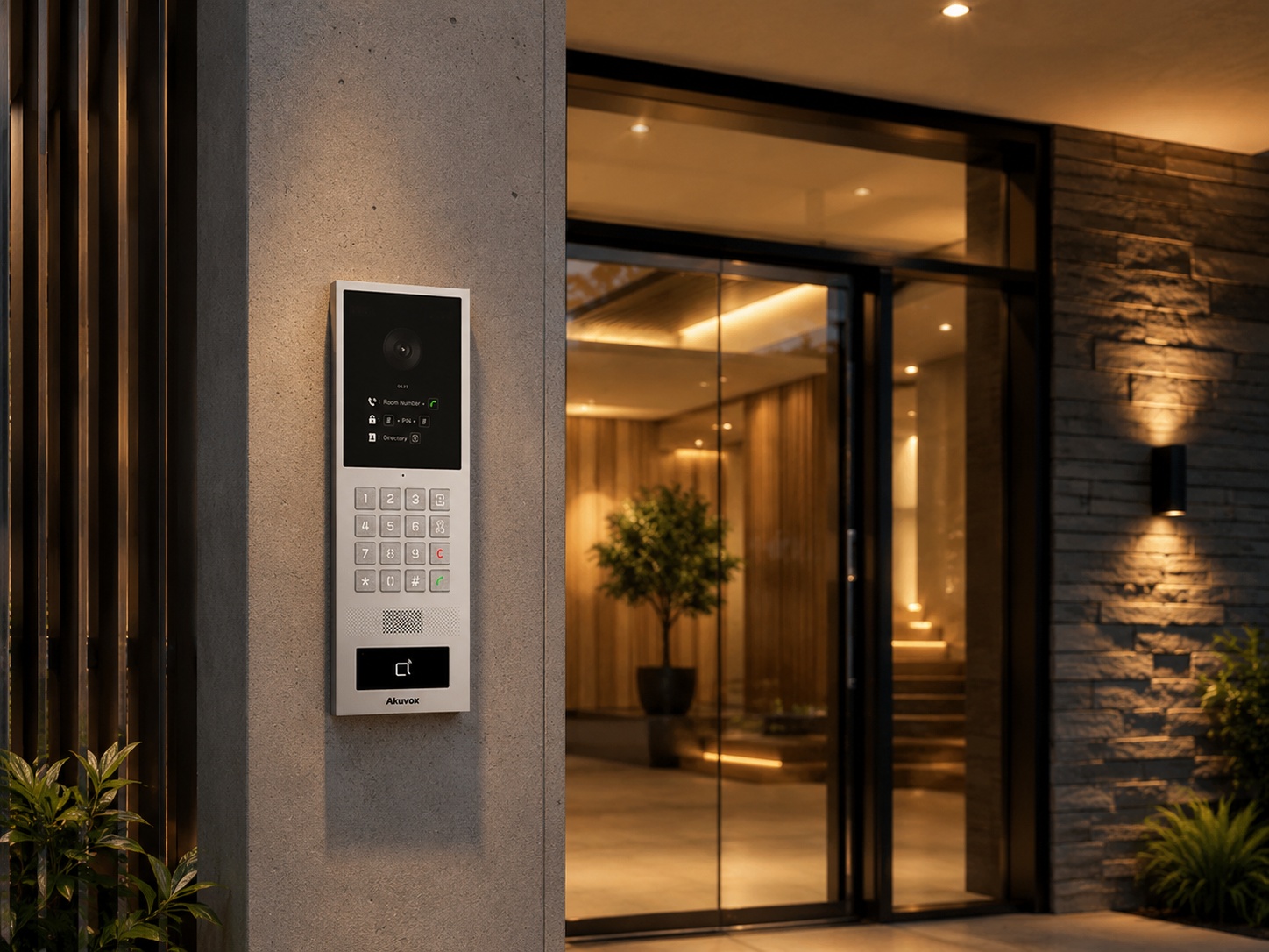 Akuvox S532 videoportero para edificio residencial