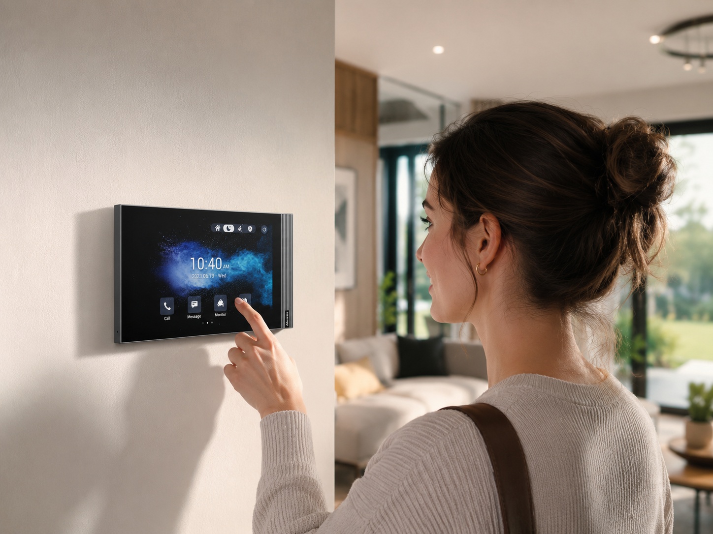 Akuvox S563S para casa moderna