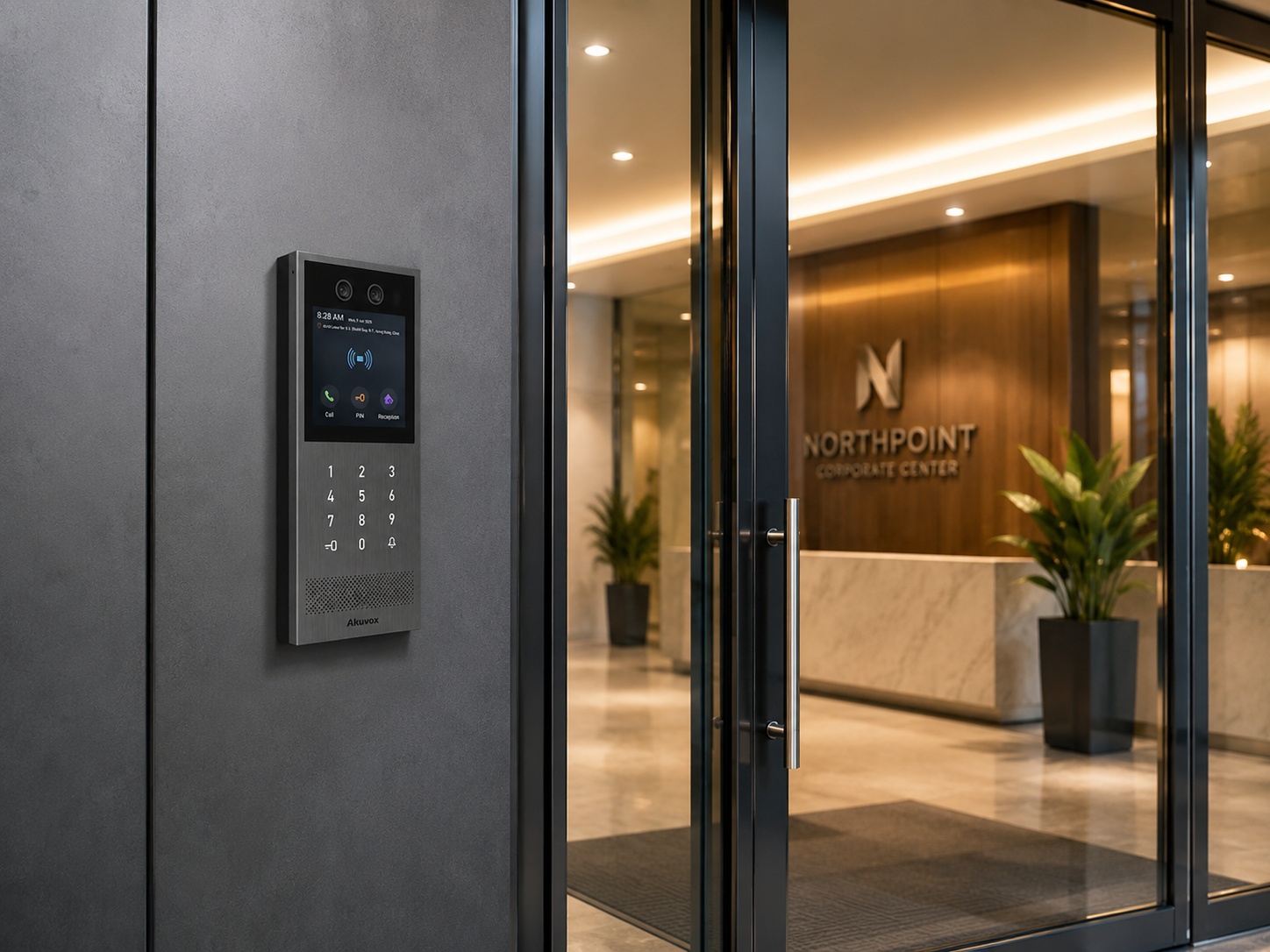 Akuvox X912 control de acceso para condominios